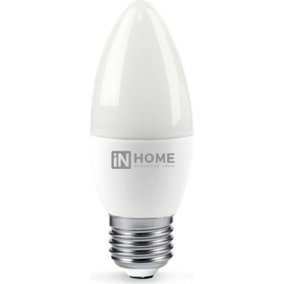 Светодиодная лампа IN HOME LED-СВЕЧА-VC 4690612020495