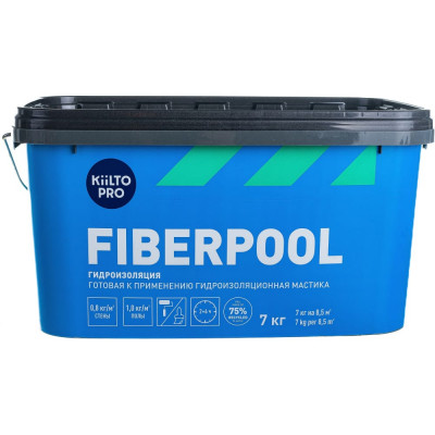 Гидроизоляционная мастика KIILTO Fiberpool T3723.300