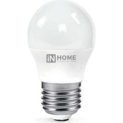 Светодиодная лампа IN HOME LED-ШАР-VC 4690612020617