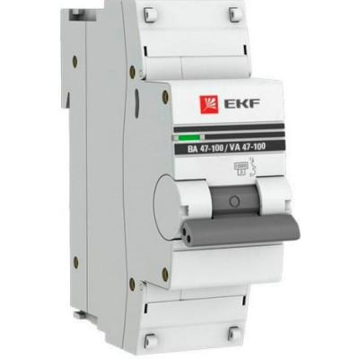Автоматический выключатель EKF PROxima ВА 47-100 mcb47100-1-32D-pro