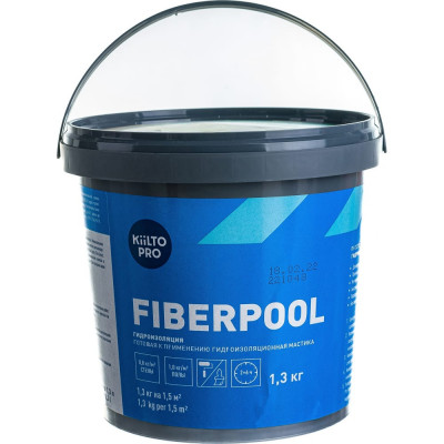 Гидроизоляционная мастика KIILTO Fiberpool T3723.001