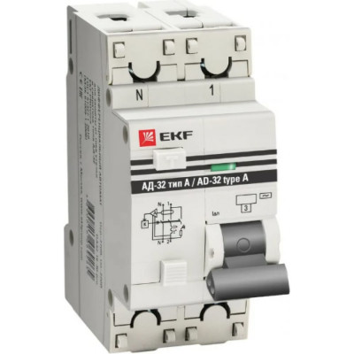 Дифференциальный автомат EKF PROxima АД-32 DA32-40-30-a-pro