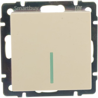 Проходной одноклавишный выключатель Smartbuy Нептун SBE-05i-10-SW12-1