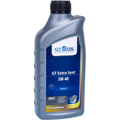 Масло GT OIL Extra Synt SAE 5W-40 API SN/CF 8809059407400