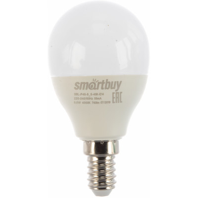 Светодиодная лампа Smartbuy SBL-P45-9_5-40K-E14
