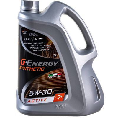 Масло G-ENERGY SyntheticActive 5W-30 253142406