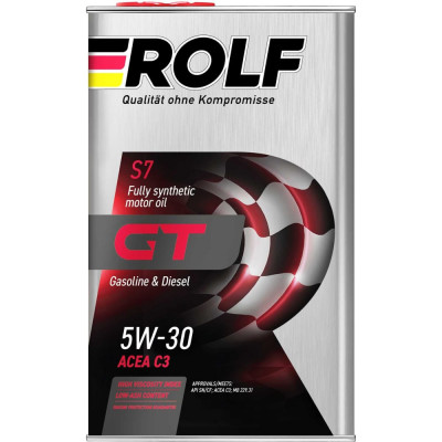 Моторное масло Rolf GT 5W-30 SN/CF 322233