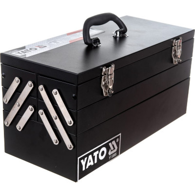 Трехярусный металлический ящик для инструмента YATO YT-0885
