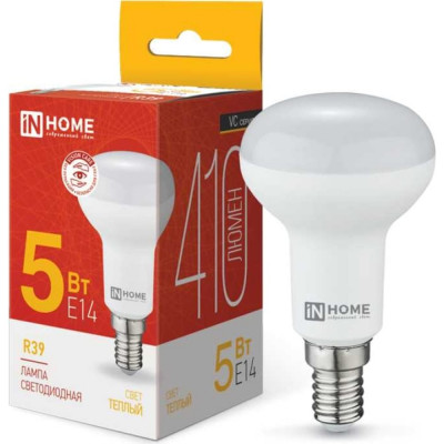 Светодиодная лампа IN HOME LED-R39-VC 4690612030838