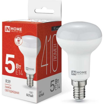 Светодиодная лампа IN HOME LED-R39-VC 4690612030852