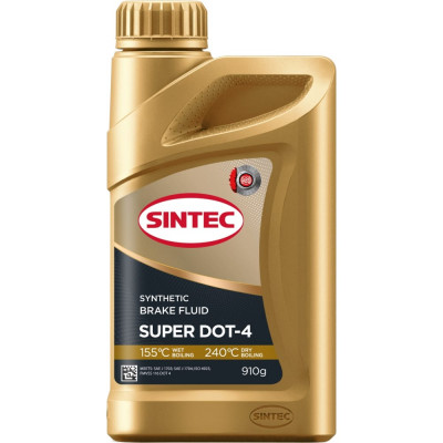 Тормозная жидкость Sintec SUPER DOT-4 800735