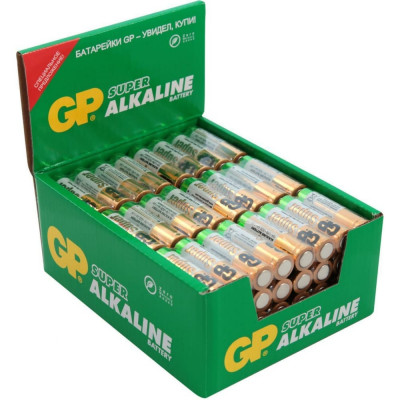 Алкалиновые батарейки GP Super Alkaline 15ARS-2SB4
