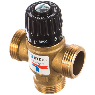 Термостатический клапан STOUT SVM-0120-256025