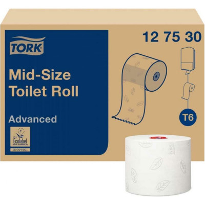 Двухслойная туалетная бумага TORK Advanced 127530126135