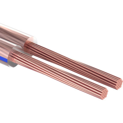 Proconnect кабель акустический, 2x0.35 кв. мм, прозрачный blueline, 100 м. 01-6202-6 01-6202-6