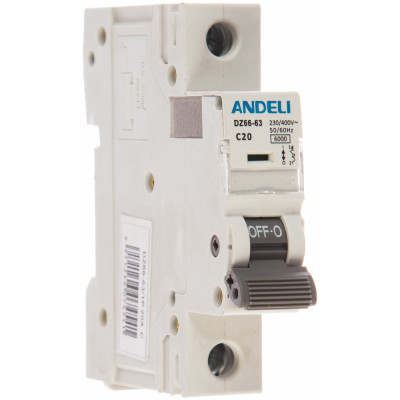 Автоматический выключатель ANDELI DZ66-63 ADL01-229
