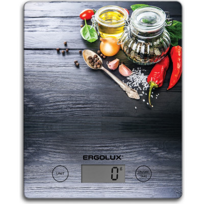 Кухонные весы Ergolux ELX-SK02-C02 13601