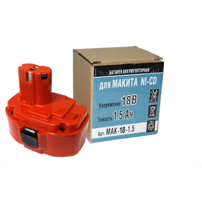 Аккумулятор для Makita 6347D 8444D P.I.T. Mak-18-1,5