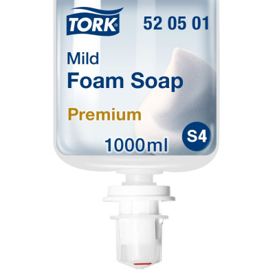 Одноразовый картридж с жидким мылом-пеной TORK 520501 601673