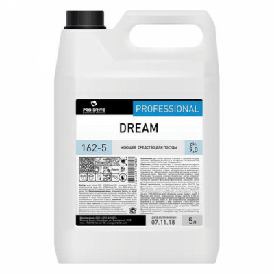 Нейтральное средство для мытья посуды PRO-BRITE DREAM 162-5 605255