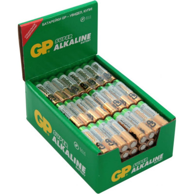 Алкалиновые батарейки GP Super Alkaline 24А 24ARS-2SB4