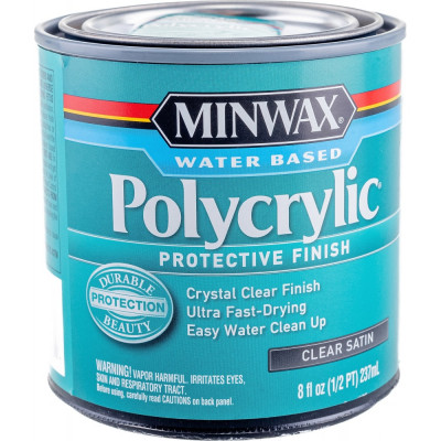 Защитное финишное покрытие Minwax Polycrylic 23333