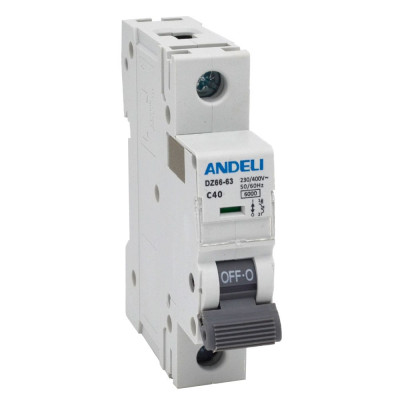 Автоматический выключатель ANDELI DZ66-63 ADL01-232