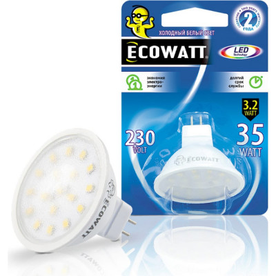 Светодиодная лампа ECOWATT 4606400614012