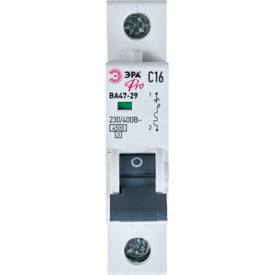 Автоматический выключатель ЭРА Pro NO90012 ВА47-29 Б0031747