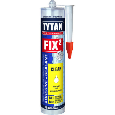 Клей-герметик Tytan Fix2 Clear 73914