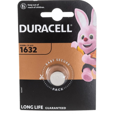 Литиевая батарейка Duracell 1632 Б0044724