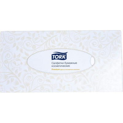 Двухслойные косметические салфетки TORK Premium 126560 22982