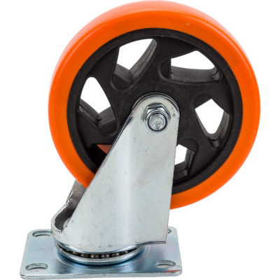 Большегрузное полиуретановое поворотное колесо MFK-TORG PVC Medium 4023125 PVC