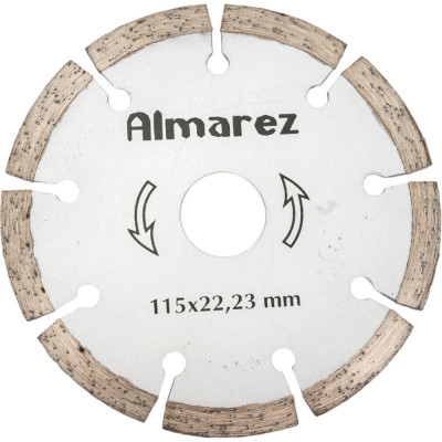 Отрезной алмазный диск по бетону Almarez 300115