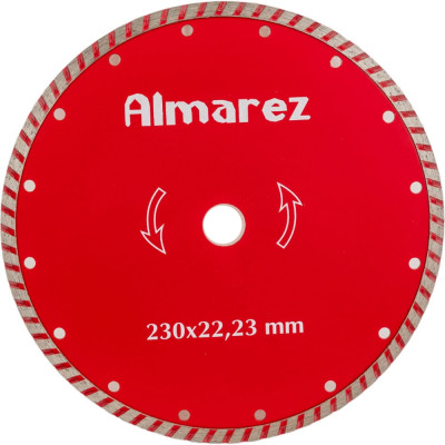 Отрезной алмазный диск Almarez Турбо 301230