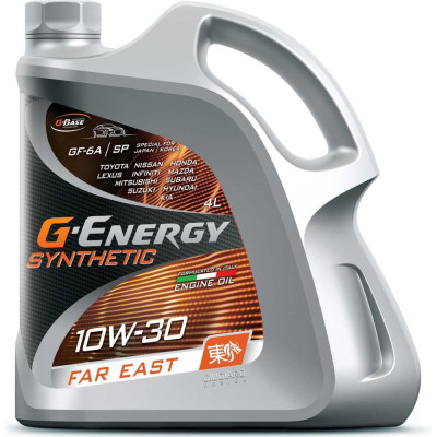 Моторное масло G-ENERGY Synthetic Far East 10W-30 253142470