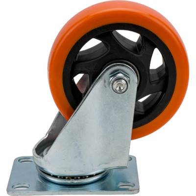 Большегрузное полиуретановое поворотное колесо MFK-TORG PVC Medium 4023100 PVC