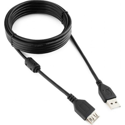 Экранированный кабель-удлинитель Cablexpert CCF-USB2-AMAF-10