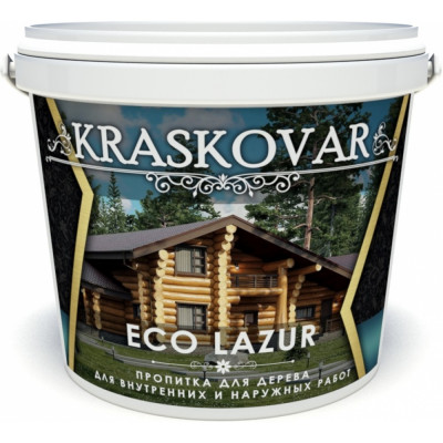 Кроющий антисептик Kraskovar Eco Lazur 1188