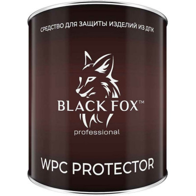 Масло для террасной доски ДПК Black Fox WPC Protector BF25T