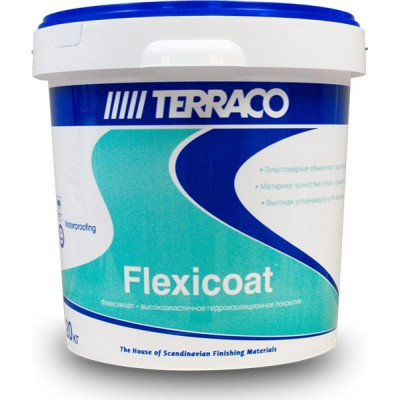 Гидроизоляционное покрытие TERRACO Флексикоат 6611020