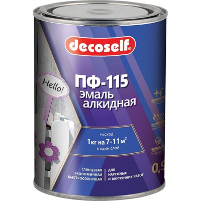 Эмаль ПУФАС ПФ-115 Decoself тов-200179