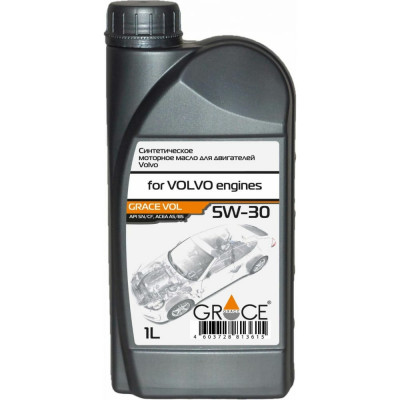 Моторное синтетическое масло GRACE LUBRICANTS VOL 5W-30