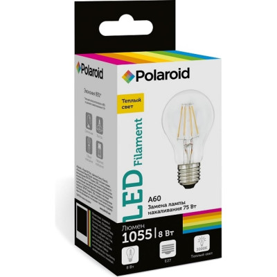 Светодиодная лампа Polaroid PL-A60F4283