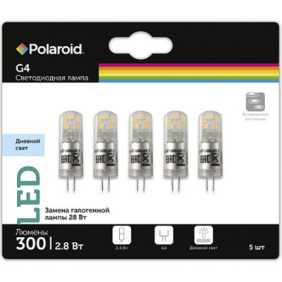 Светодиодная лампа Polaroid PL-G412V36/5