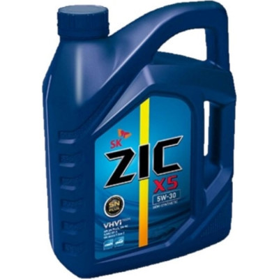 Полусинтетическое масло для легковых авто zic X5 5w30 SN GF-5 GM dexos1 172621