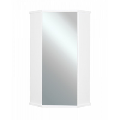 Угловой подвесной зеркальный зеркало-шкаф Misty Лилия-34 Э-Лил08034-014бф