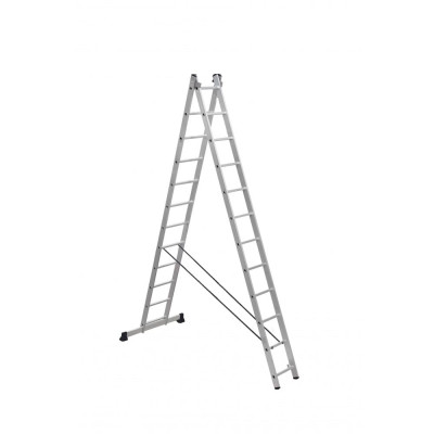 Алюминиевая двухсекционная лестница Scala Sc 2012