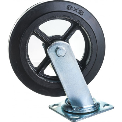 Большегрузное обрезиненное поворотное колесо MFK-TORG SCD80 1083200