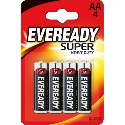 Батарейки Energizer EVEREADY SHD E91/AA 7638900083590